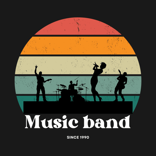 Music Bands by Michael.Alexander.art