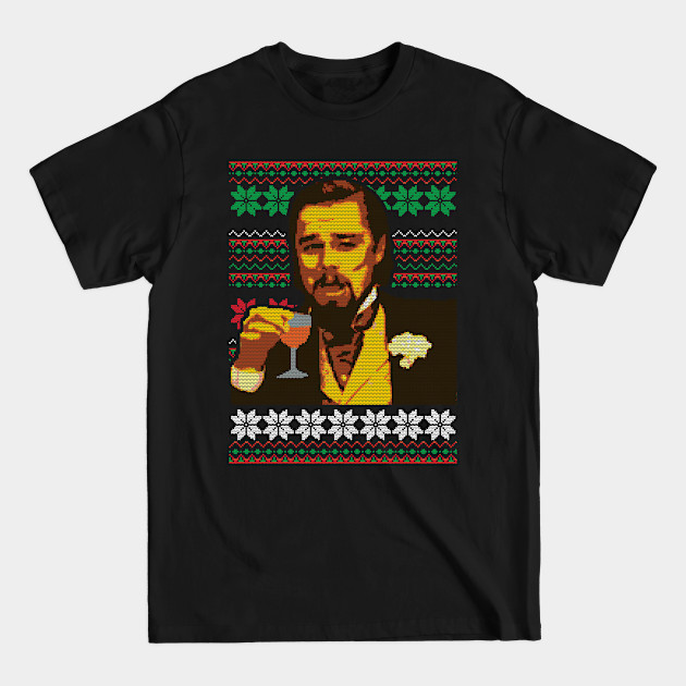 Disover Leo Laughing Meme Ugly Christmas Sweater Design - Leo Laughing Meme - T-Shirt