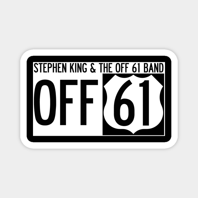 Off 61 Band Logo Magnet by Off 61