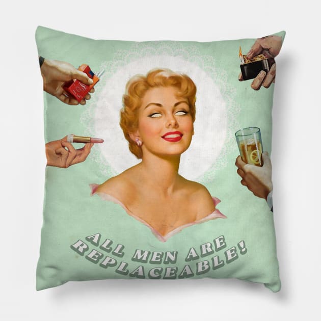 Replaceable Pillow by Winn Prints