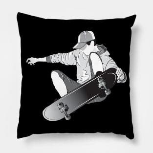 skateboard 2 Pillow