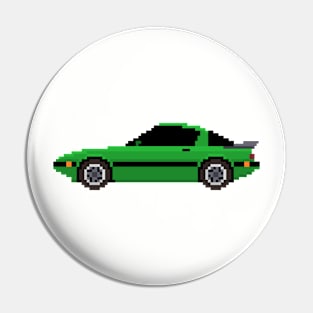 Mazda RX7 Pixelart Pin