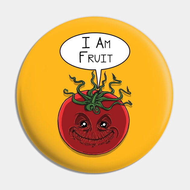 I Am Fruit - Tomato Groot - Guardians of the Galaxy Mash-up Pin by House_Of_HaHa