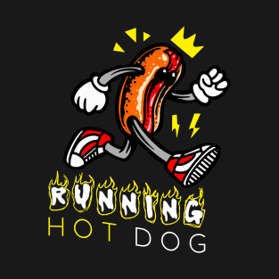 Running Hot Dog T-Shirt