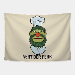 green chef vert der ferk Tapestry