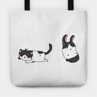 Bunny and Kitty Tote