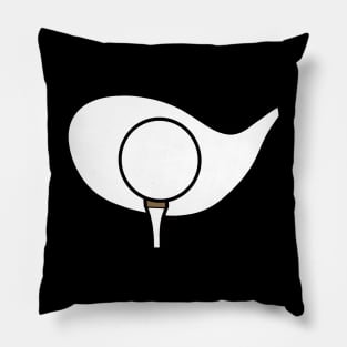 I love golf in my heart Pillow