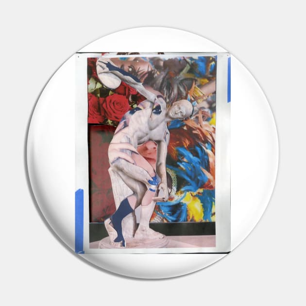 Discus Thrower Pin by austyndelugoart