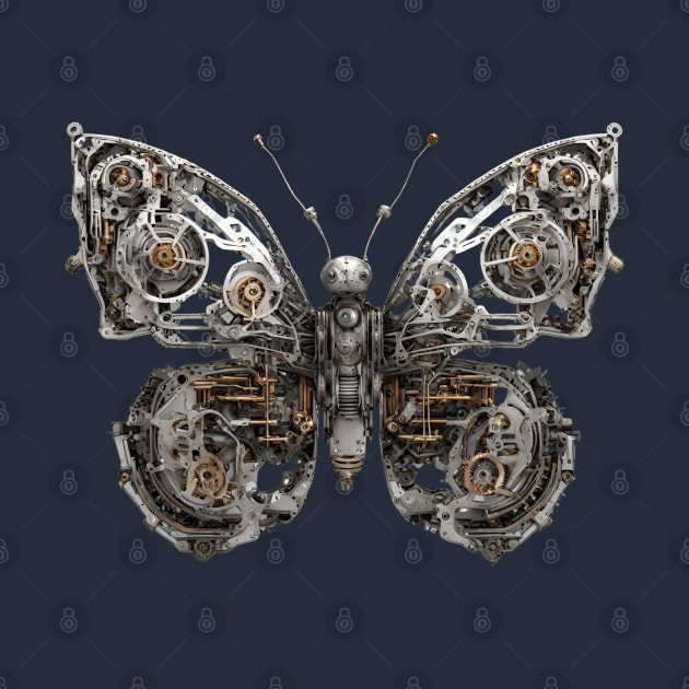 Mechanical Butterfly by Deisgns by A B Clark 