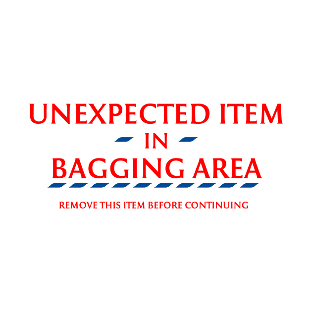 Unexpected item in bagging area by StrangeShirts