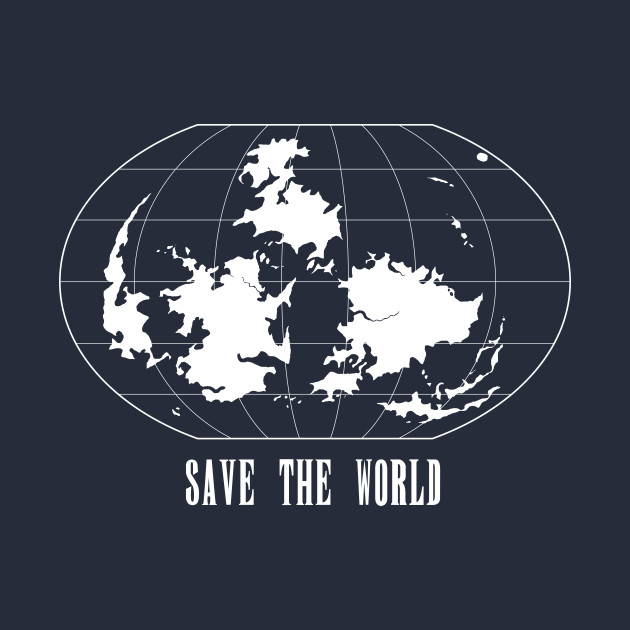 Save the World (white) by tiny