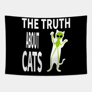 THE TRUTH ABOUT CATS Tapestry