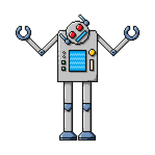 Pixel Robot 107 T-Shirt