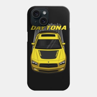 Custom Yellow Charger Daytona Phone Case