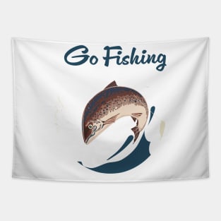 Go Fishing Tapestry