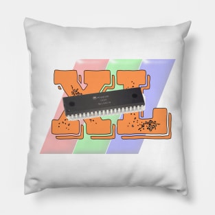 XL 6809 background Pillow