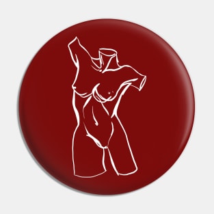 female figure Pin