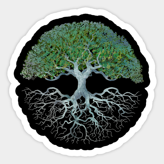 Gaia Tree of LIfe - Tree Of Life - Sticker