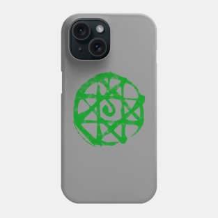 Alphonse seal green Phone Case