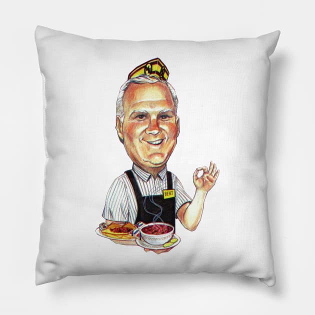 Bert's Chili Pillow by That Junkman's Shirts and more!