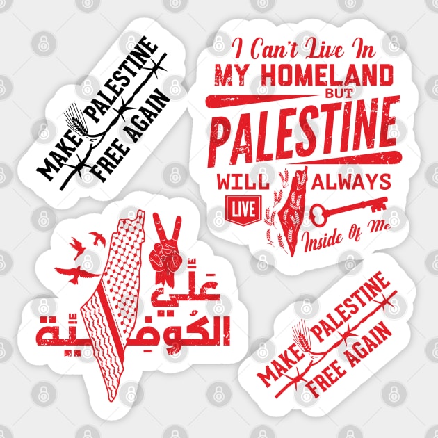 Palestine Sticker Pack