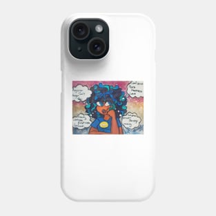 MOODY GIRL Phone Case