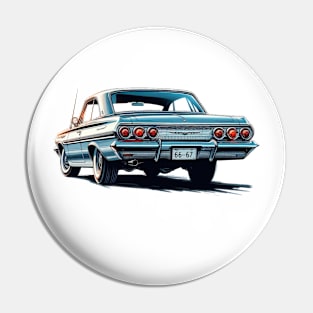 60s Chevrolet Impala Pin