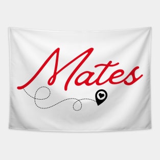 Travel lover Matching Couples Love - Mates Tapestry
