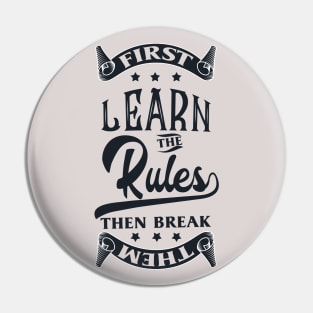 The Rules Pin