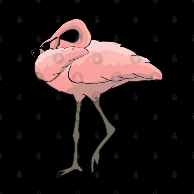 Dabbing Flamingo by TheUnknown93