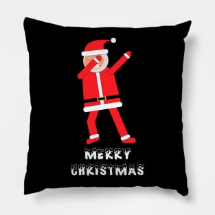 Dabbing Santa Claus Pillow