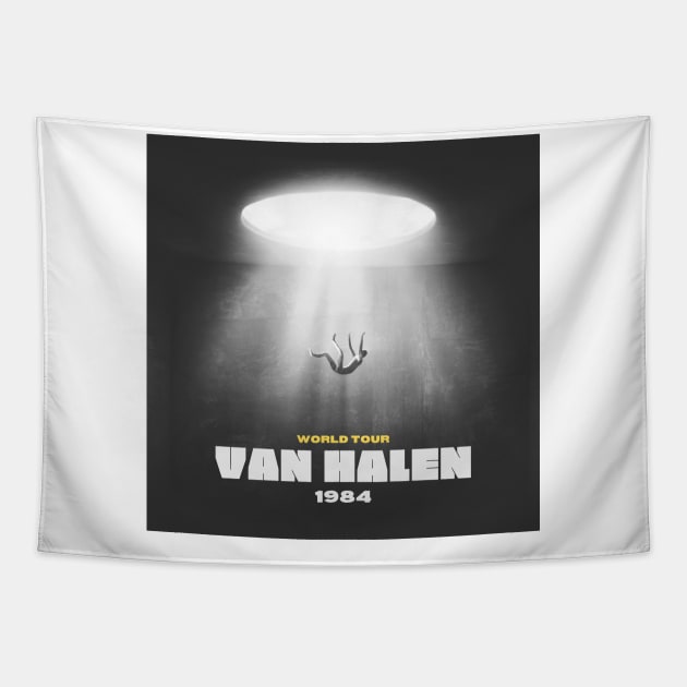 Van Halen World Tour Tapestry by NexWave Store