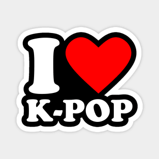 I Love K-Pop Magnet