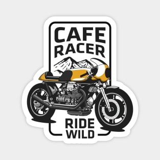 Cafe Racer Motorbike Magnet