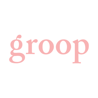 groop5: the biggening pink logo T-Shirt