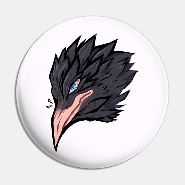 Bird of Prey Pin by SporkSpagel