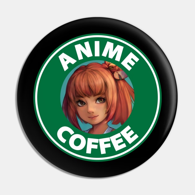 Animes Starbucks Pin by animegirlnft