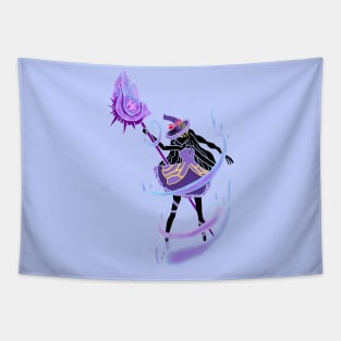 Anime Girl Witch Magic Tapestry