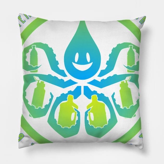 Hail Hydrate Pillow by SJBTees