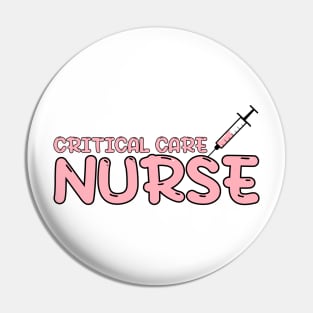 Critical Care Nurse Pin