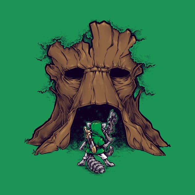 The Groot Deku Tree by obvian