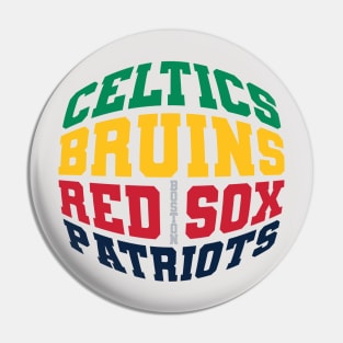 Boston Sports Pin