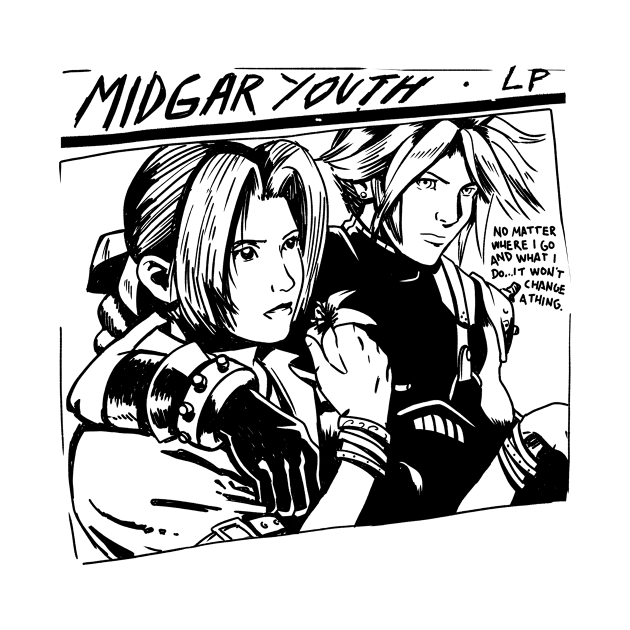 Midgar Youth by ClayGrahamArt