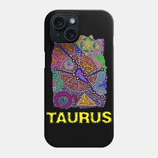Constellation Taurus Phone Case