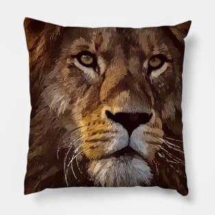 Majestic African Lion, The Lion King Pillow