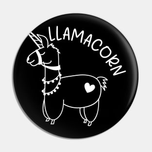 Llamacorn Pin