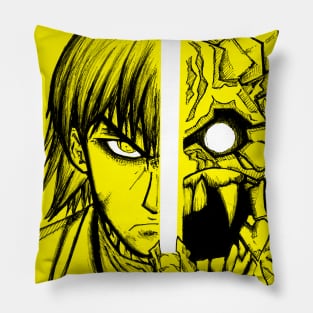 dante in the light hell inferno Pillow