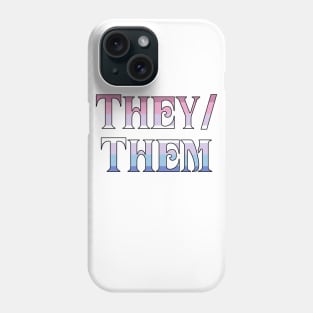 Bigender They/Them Phone Case