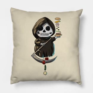 death cooker chef Pillow