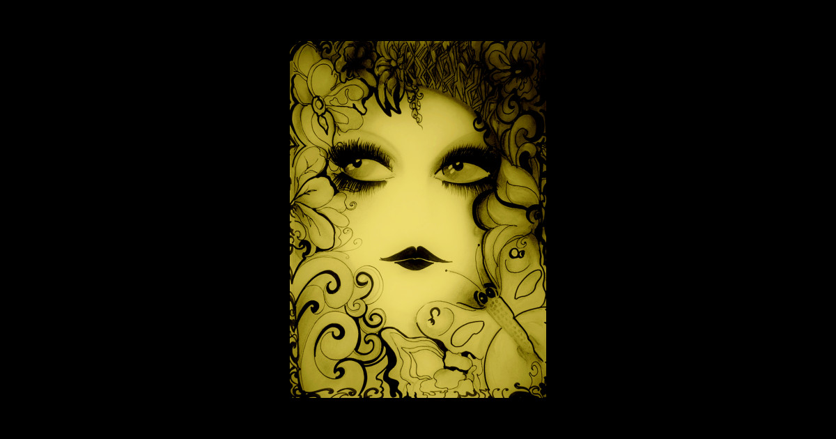 wood nymph Green Sticker TeePublic